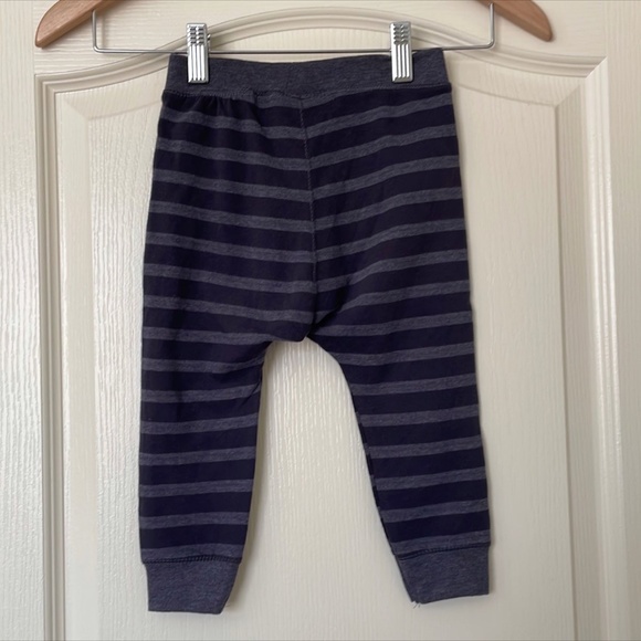 New with tags - ZARA Boys Stripe Knee Patch Pants Sz 18-24 Months - Picture 7 of 8